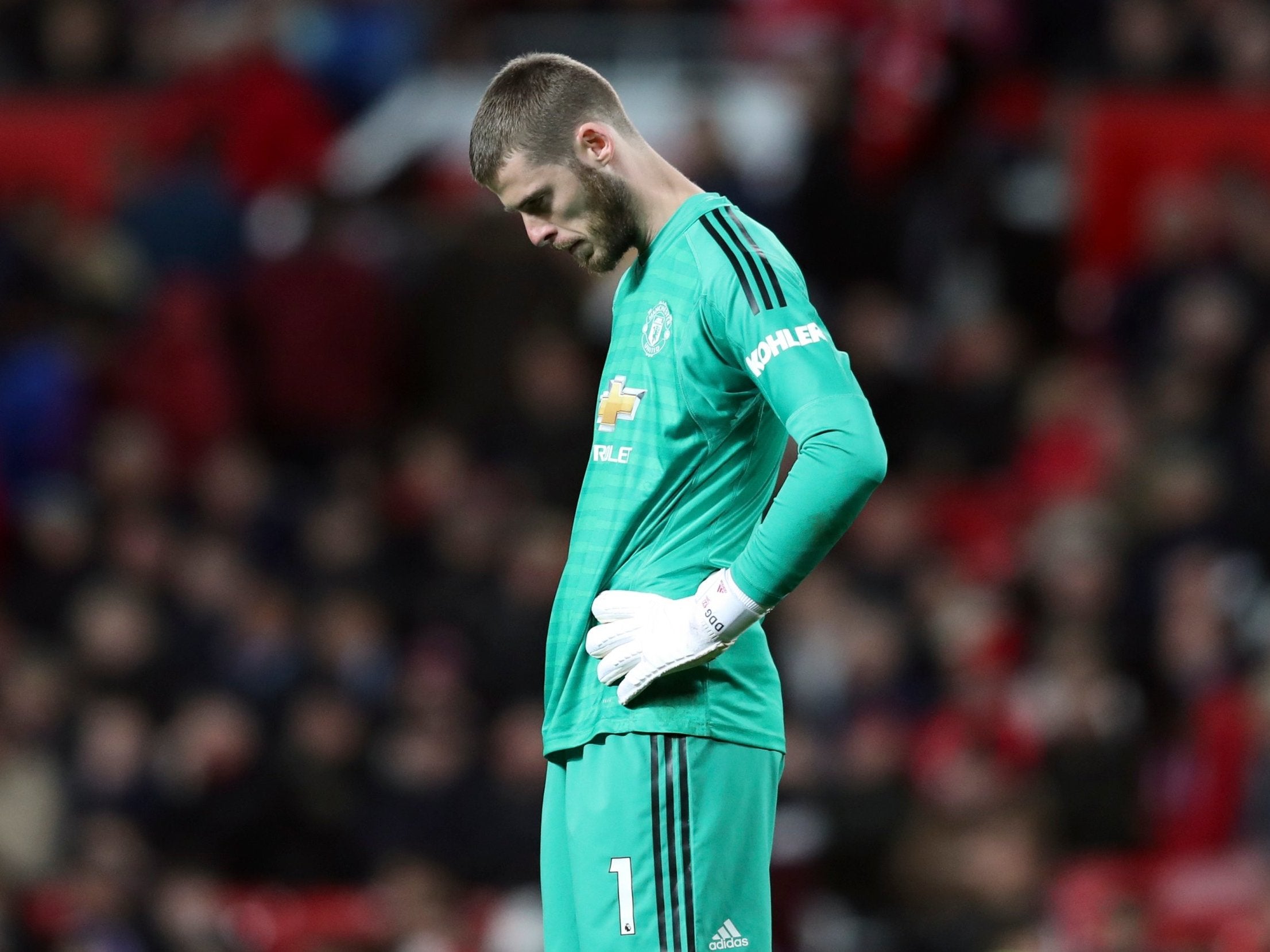 David de Gea was at fault for Manchester City's second goal