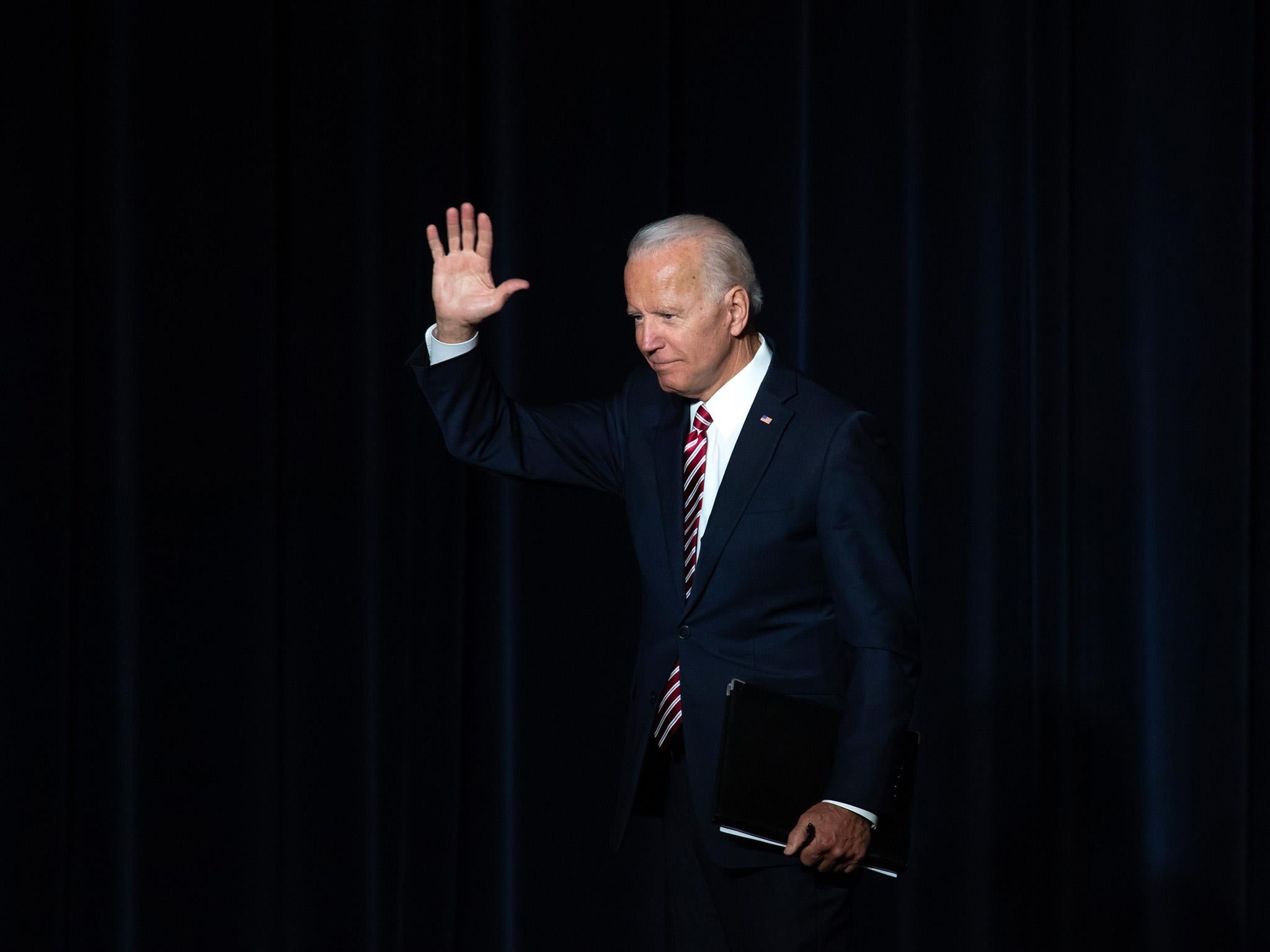 The former vice president - poised to be a frontrunner - has announced his run. He recently faced scrutiny for inappropriate touching of women, but was thought to deal with the criticism well