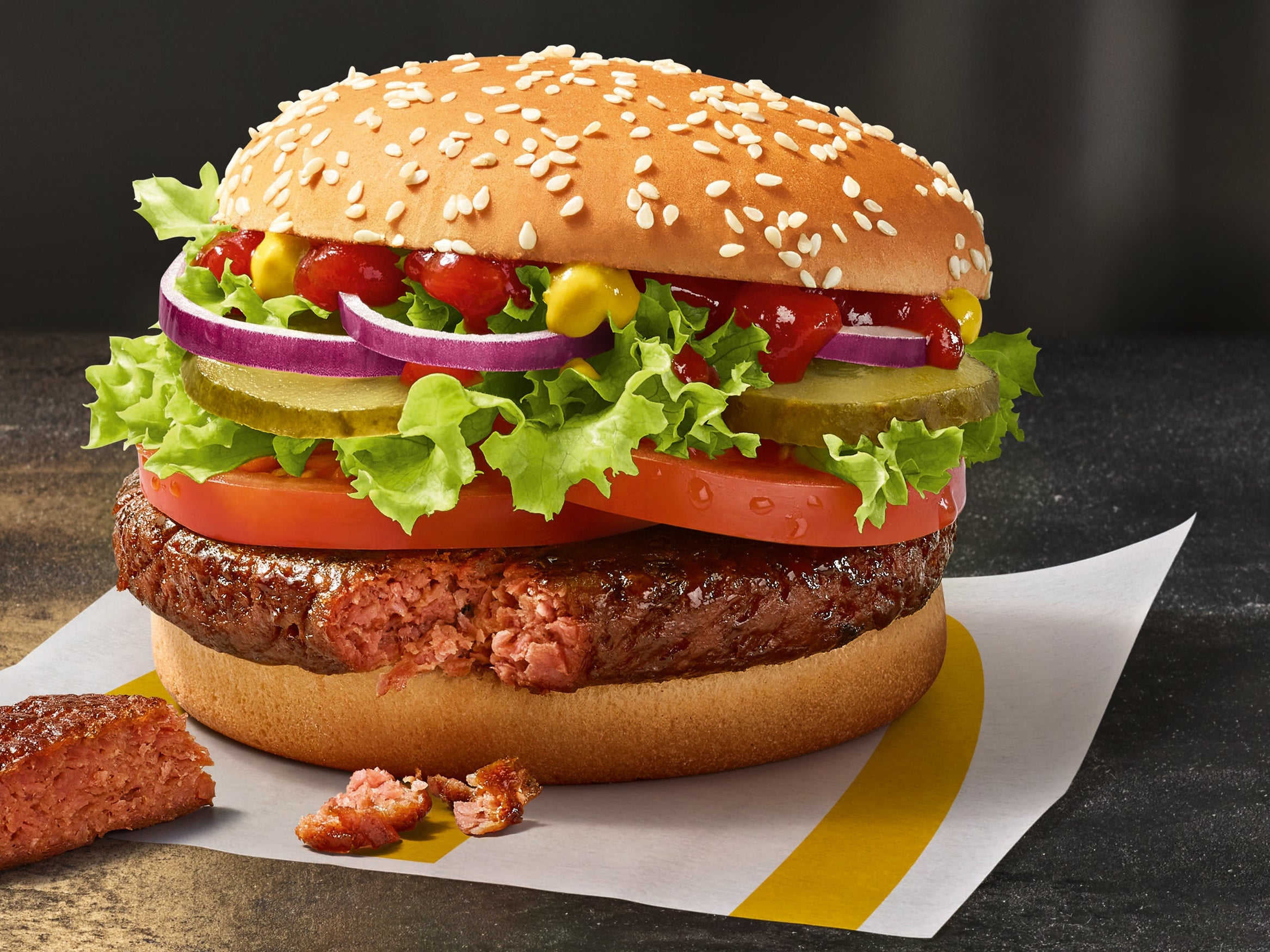 The Big Vegan TS burger (McDonald&amp;#039;s Germany)