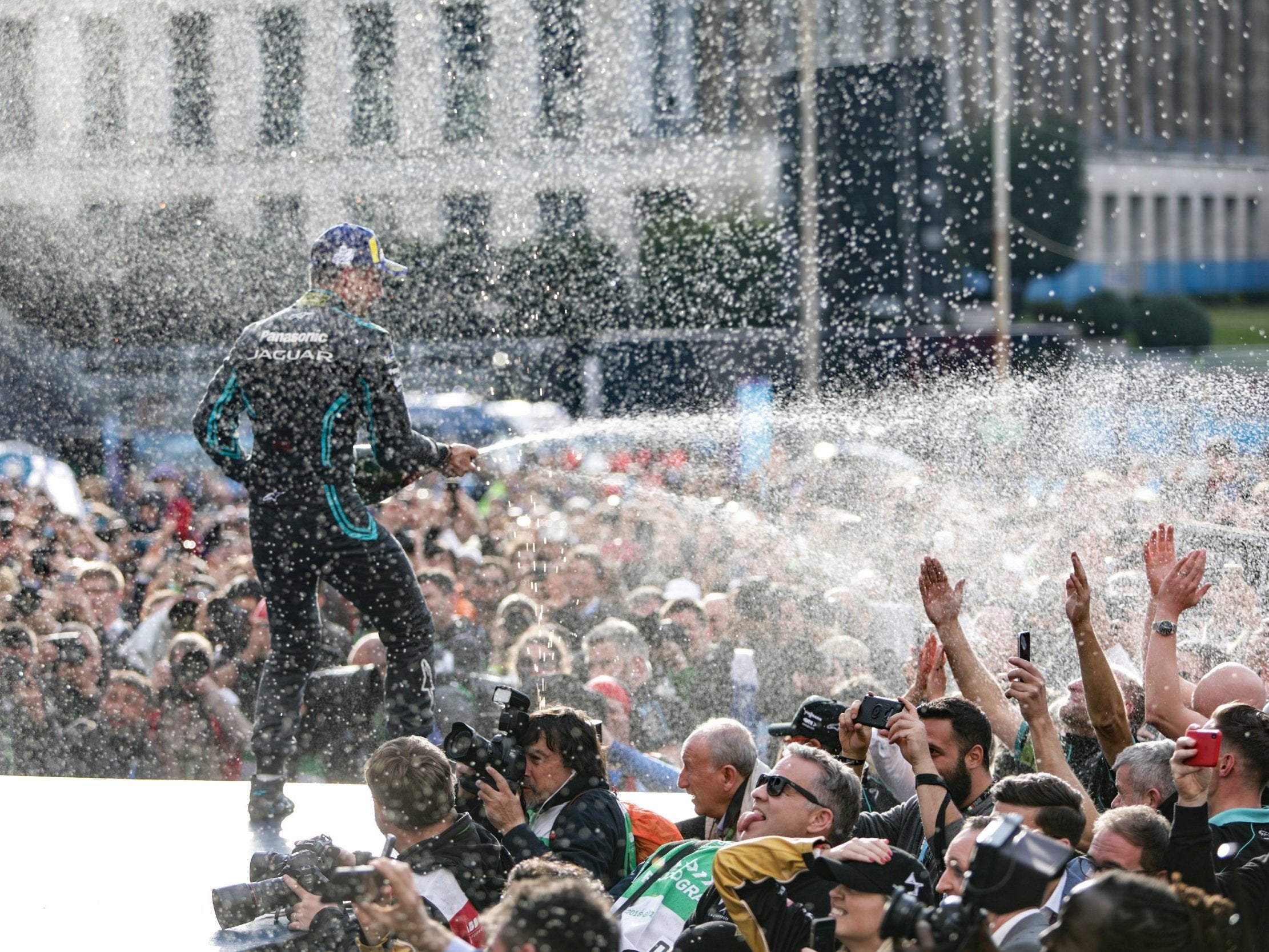 Formula E does the opposite to its competitors in taking motorsport to the fans