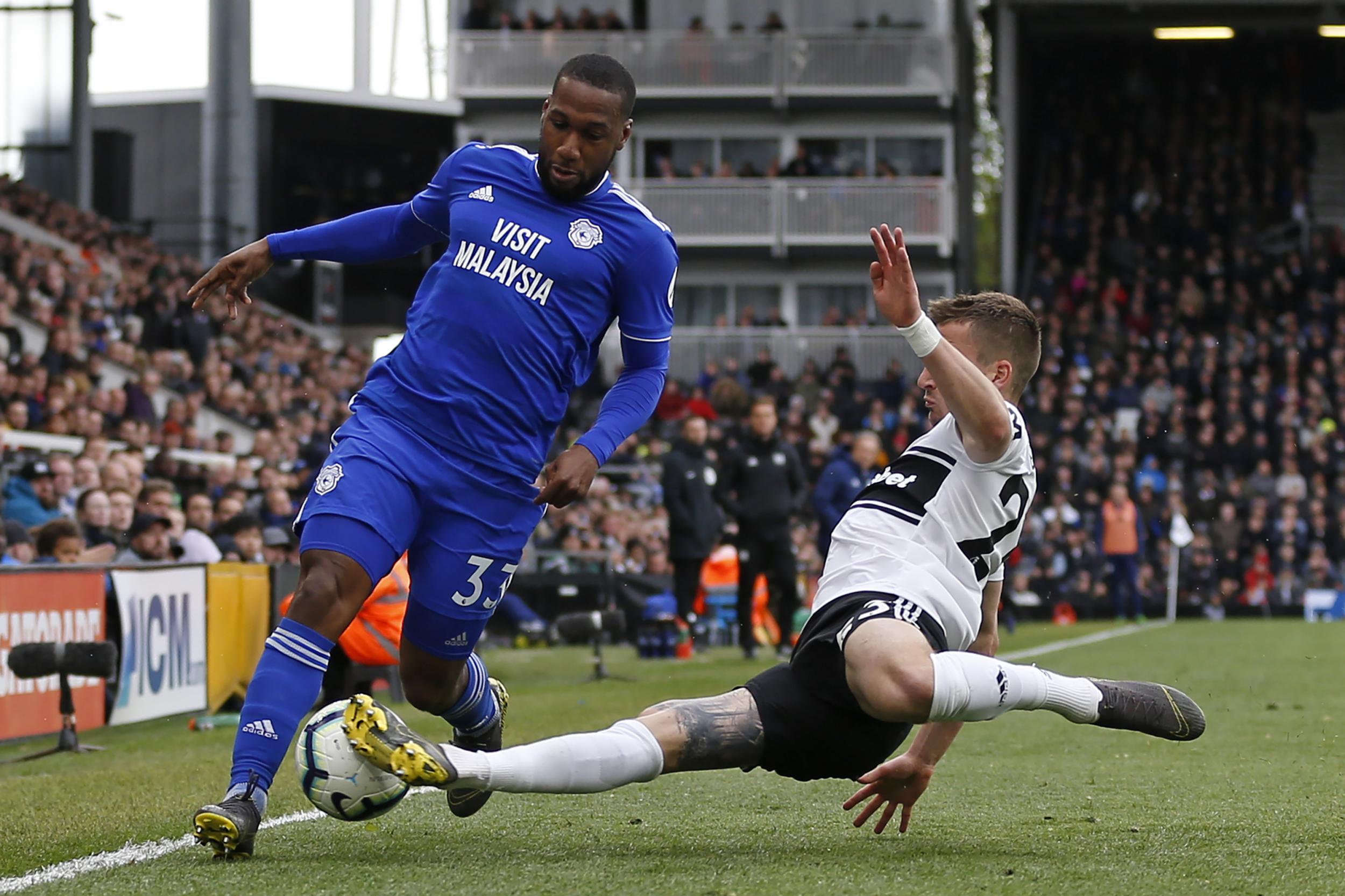 Fulham battled past Cardiff to sink the Welsh side