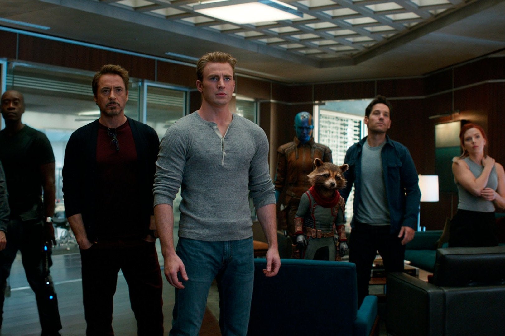 Scarlett Johansson says she is not too happy with the Academy for snubbing Endgame