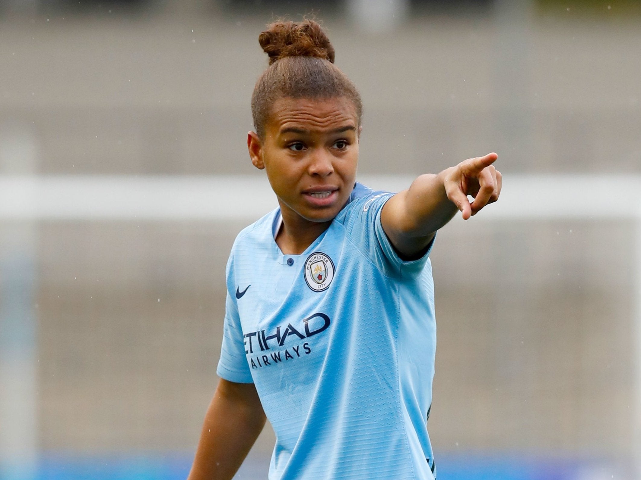 Nikita Parris will lead the Man City line