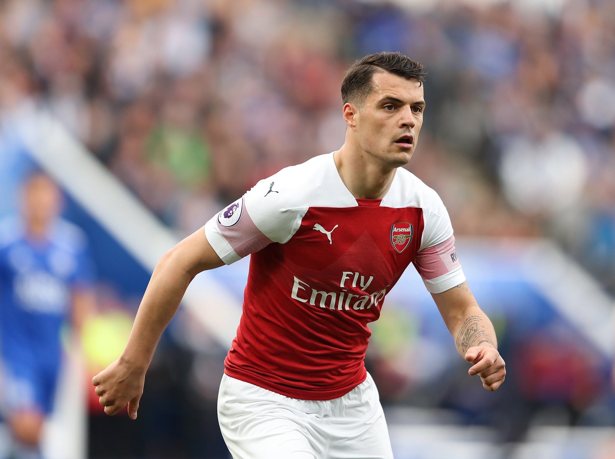 Granit Xhaka has denied Arsenal lack bottle