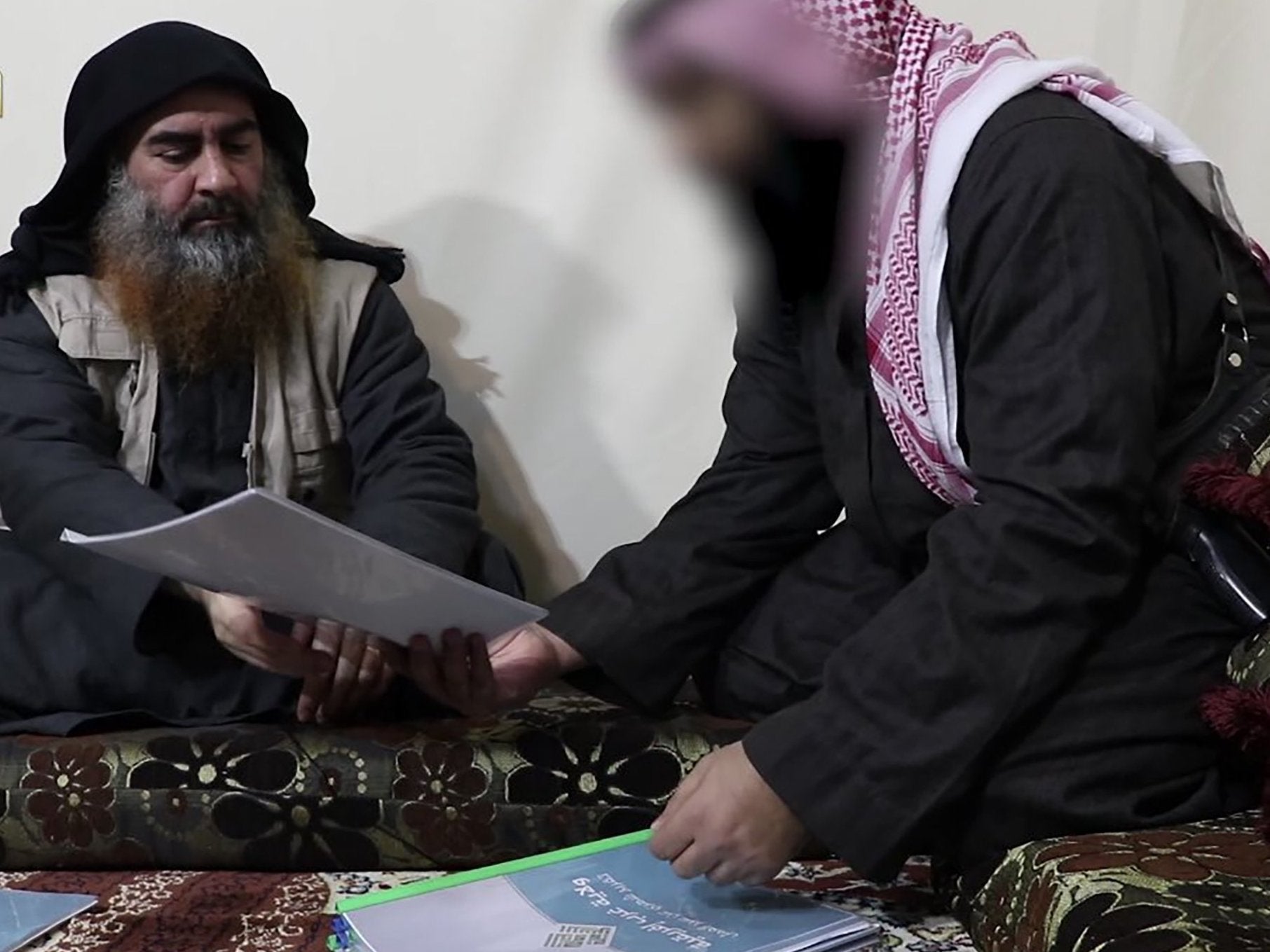 The Isis leader has folders for each of the group’s ‘wilyat’, or provinces