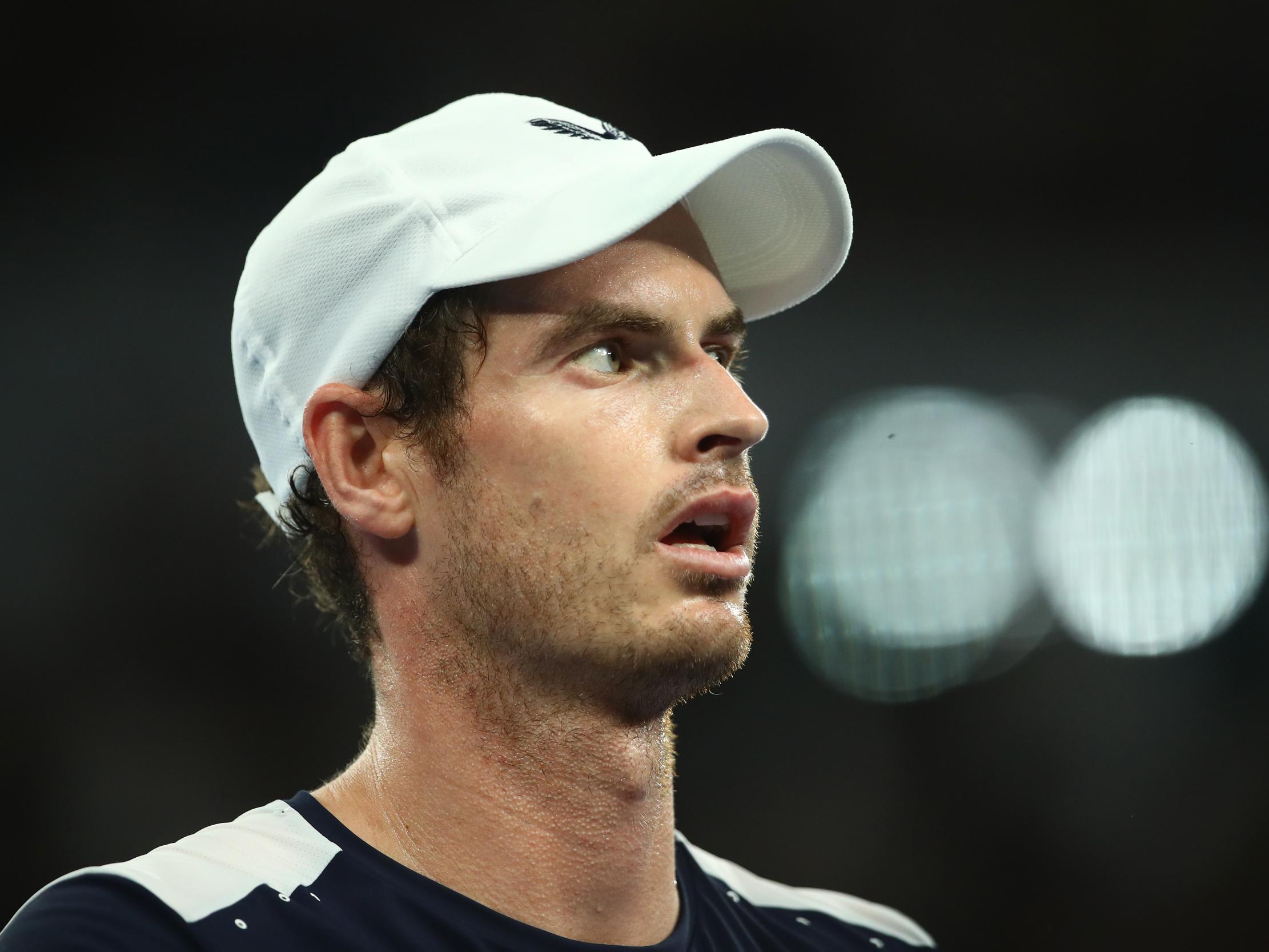 Andy Murray is working on his comeback