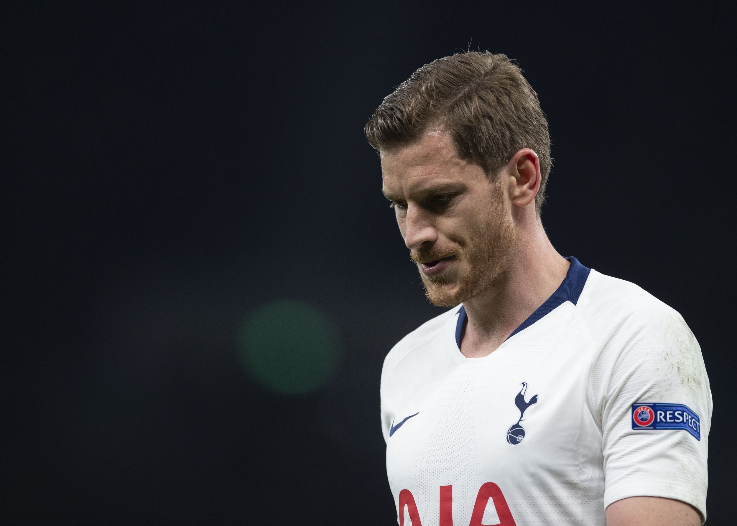 Jan Vertonghen was left out of Tottenham’s squad entirely (Getty)