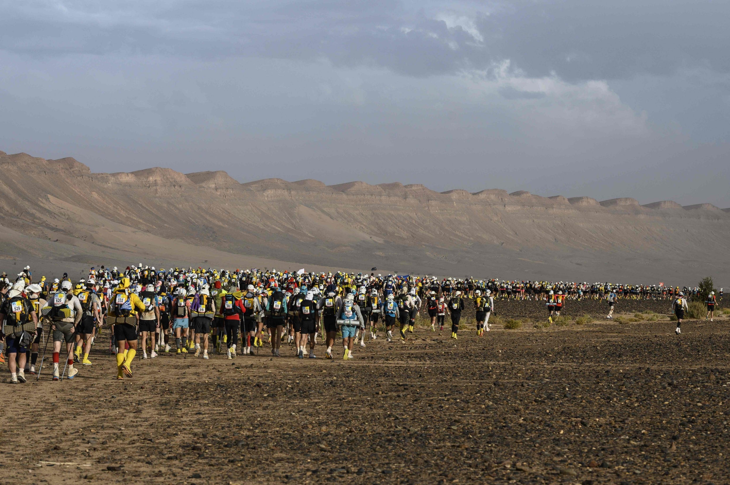 Around 780 people took part in this year’s gruelling 140-mile race