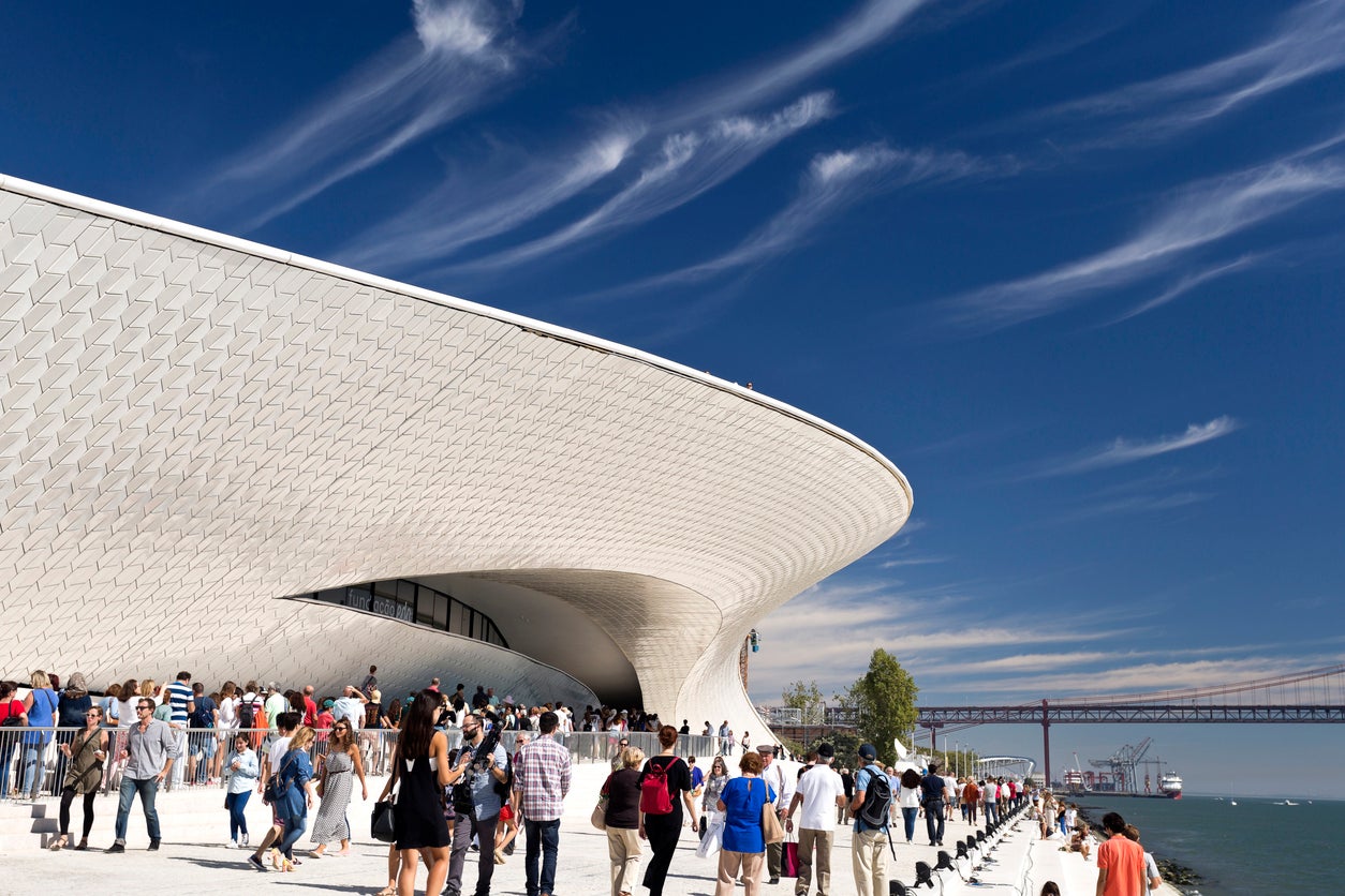 MAAT is one of Lisbon's most eye-catching museums (Getty)