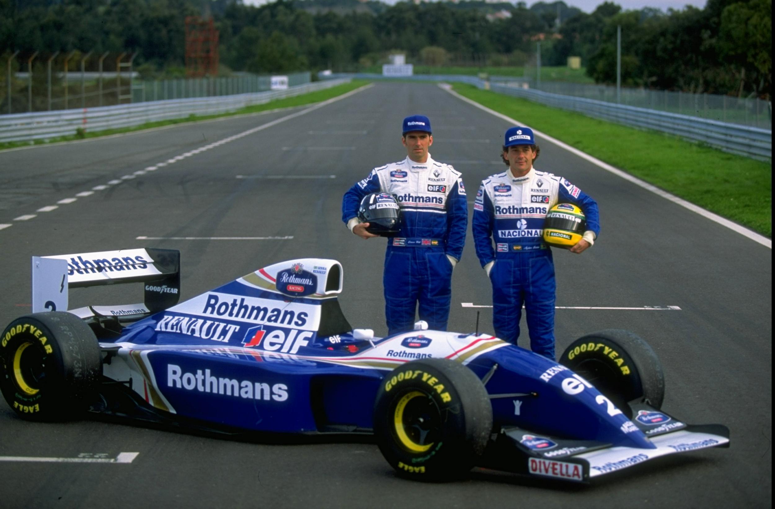 Senna joined Damon Hill at Williams for the 1994 season (Getty)