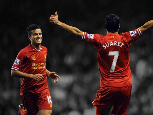 Luis Suarez and Philippe Coutinho face their former club on Wednesday