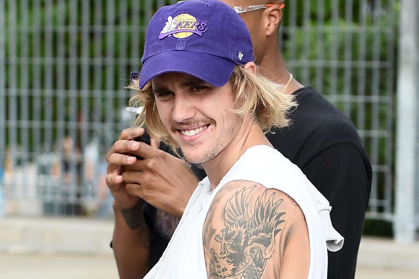 Justin Bieber attends the John Elliott front row during New York Fashion Week: The Shows on 6 September, 2018 in New York City.