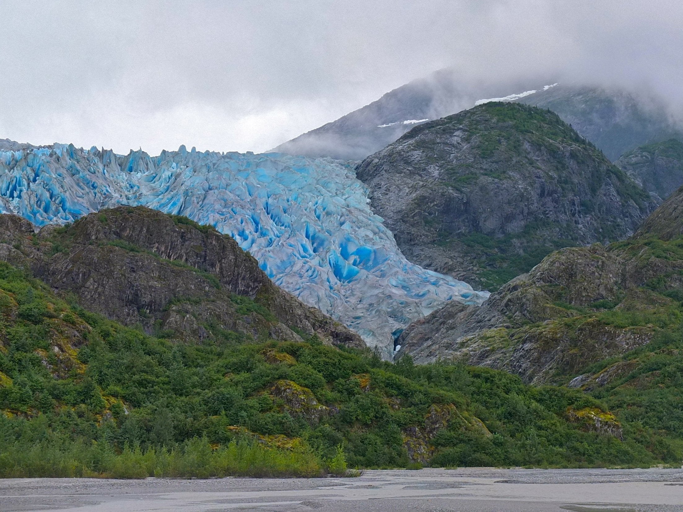 Streams that are mostly fed by meltwater often have unique species adapted to the cold conditions