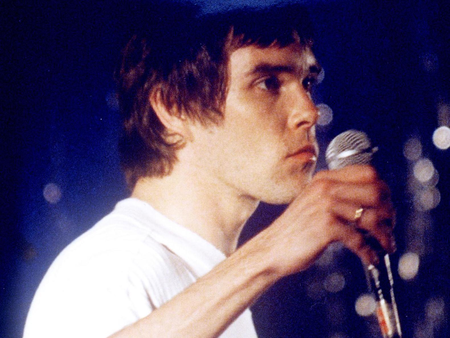 King Monkey: Ian Brown’s swagger inspired a generation of Britpop singers (Rex)