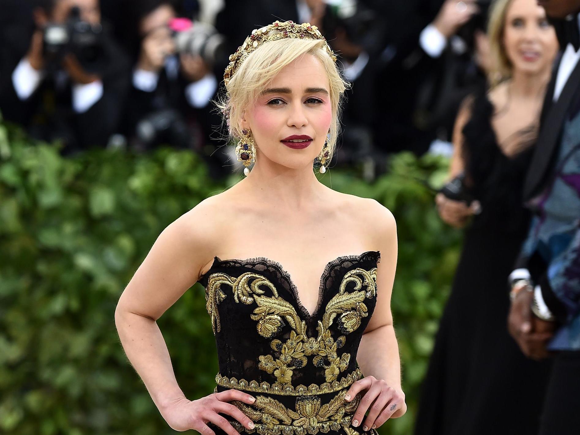 Emilia Clarke en la Met Gala 2018