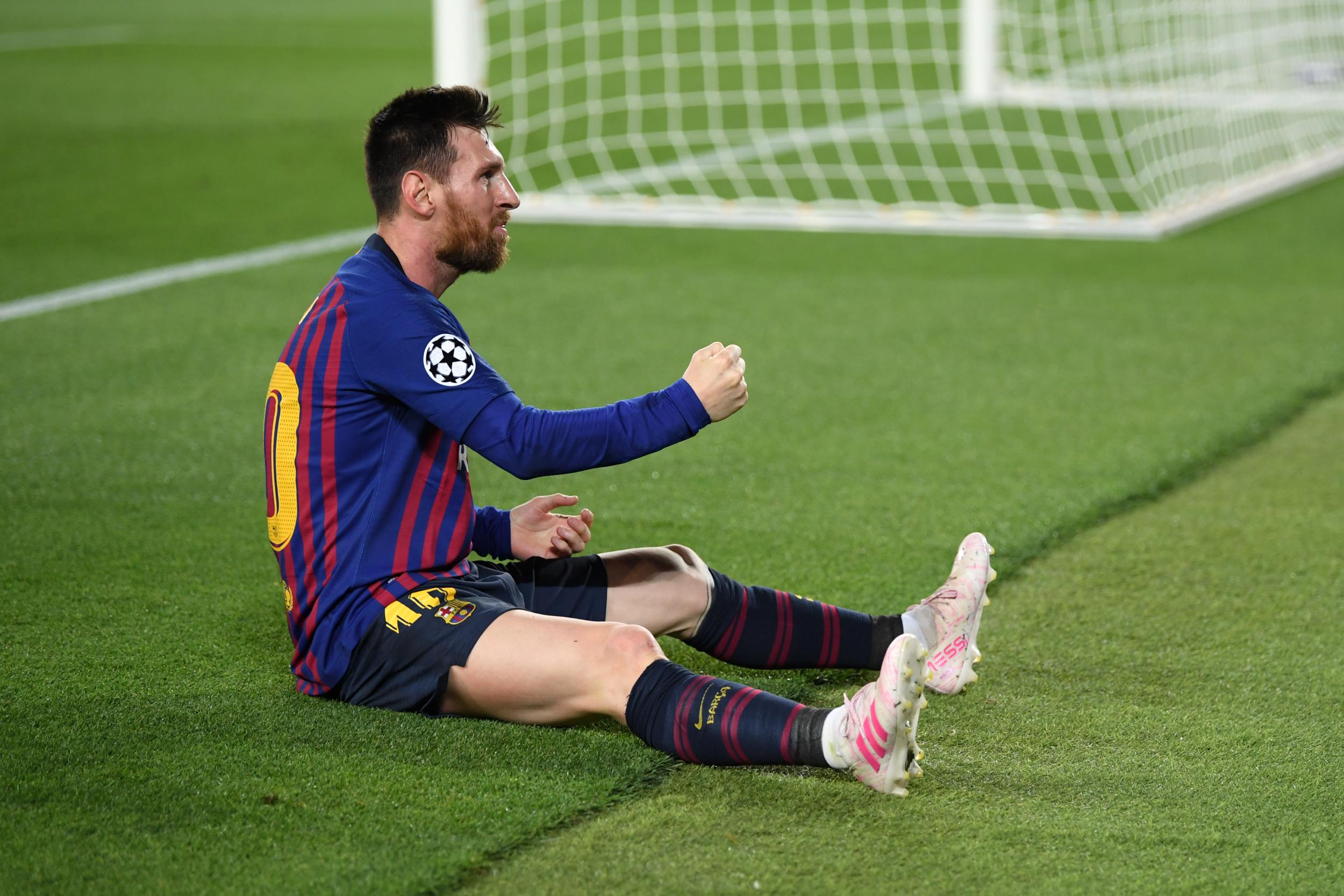 Lionel Messi scored twice to kill off Liverpool on the night