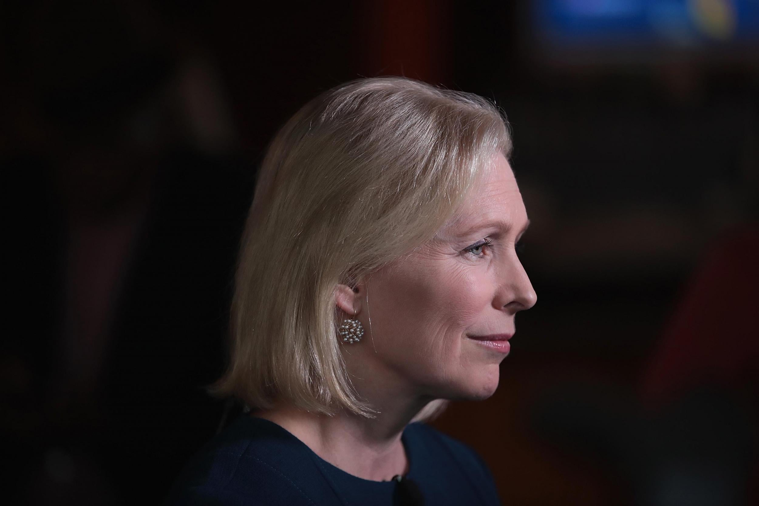 Democratic presidential candidate Sen. Kirsten Gillibrand