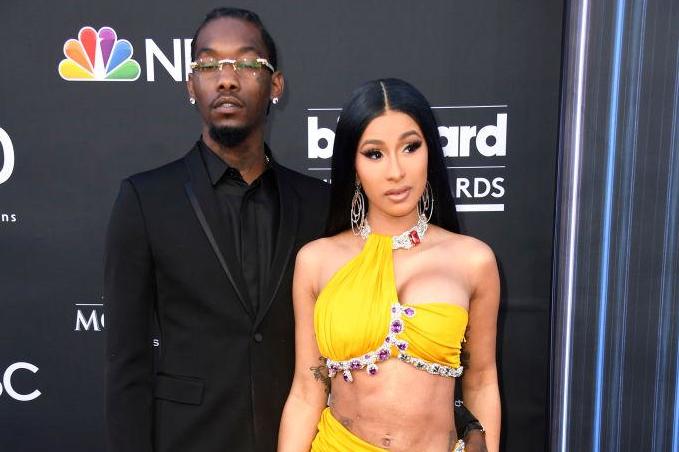 Offset and Cardi B at the Billboard Music Awards