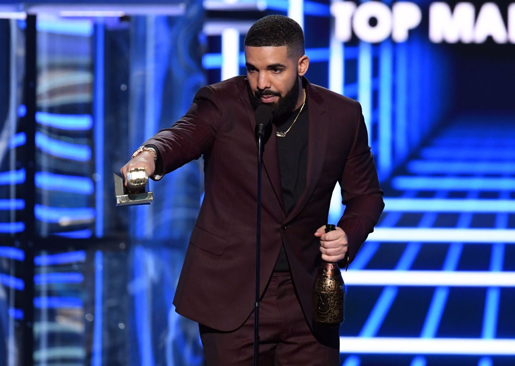 Drake at the Billboard Music Awards