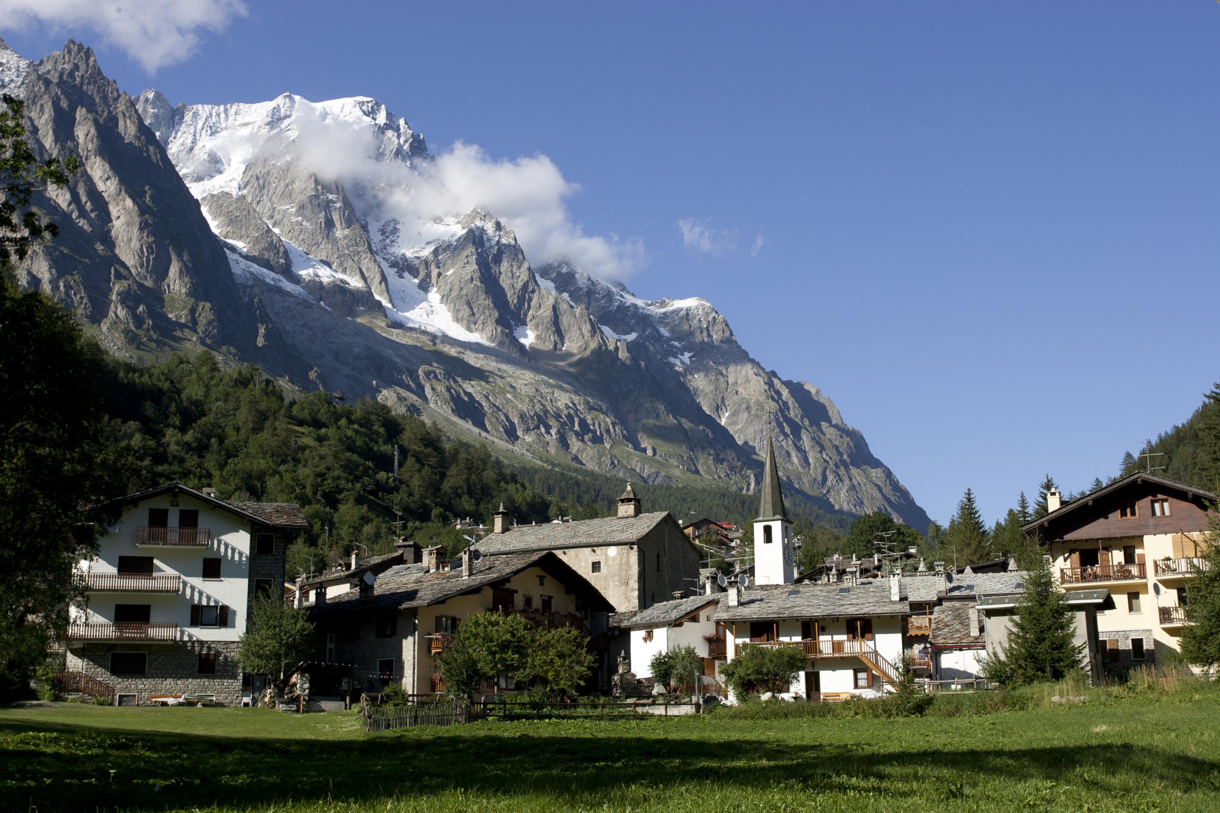 Ski resort Courmayeur is just as beautiful in summer