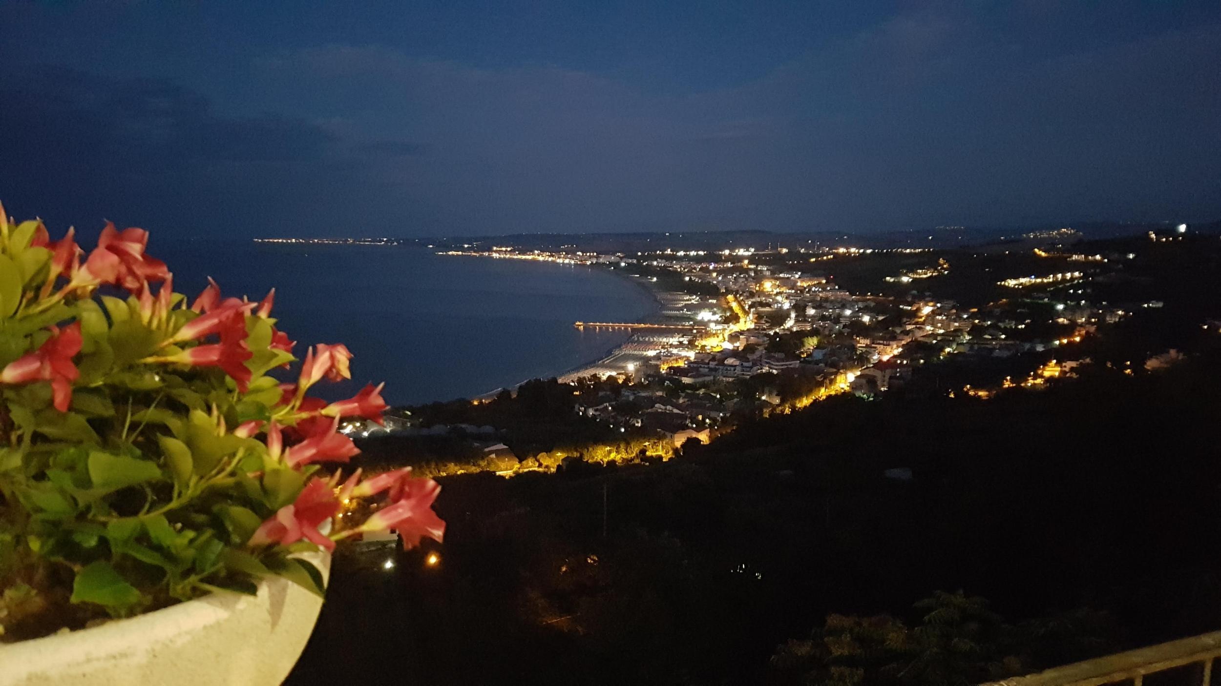 Vasto is on the Adriatic coast