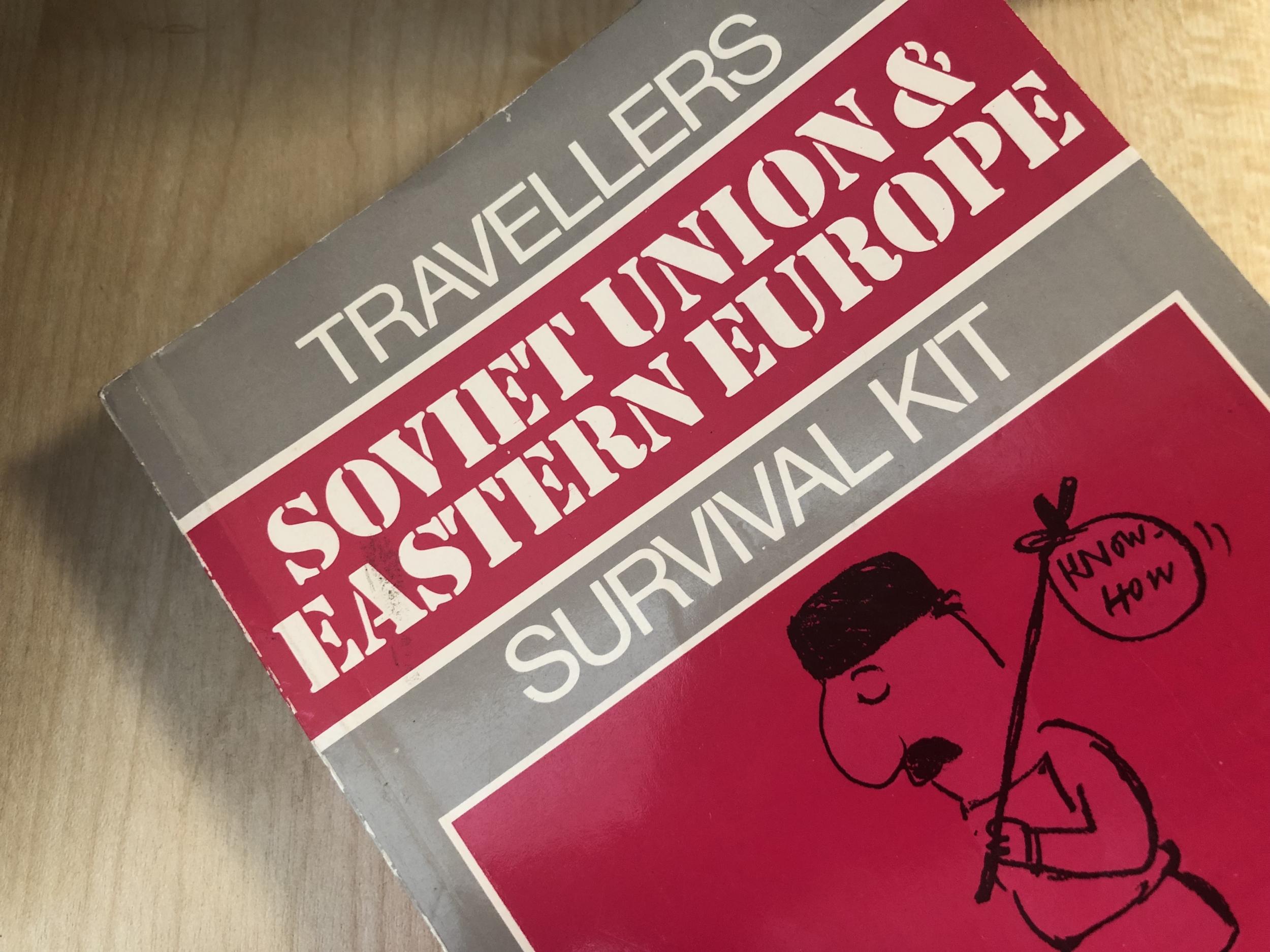 Past tense: the ‘Traveller’s Survival Kit: Soviet Union & Eastern Europe’ explained in exhaustive detail how to cross between East and West Berlin