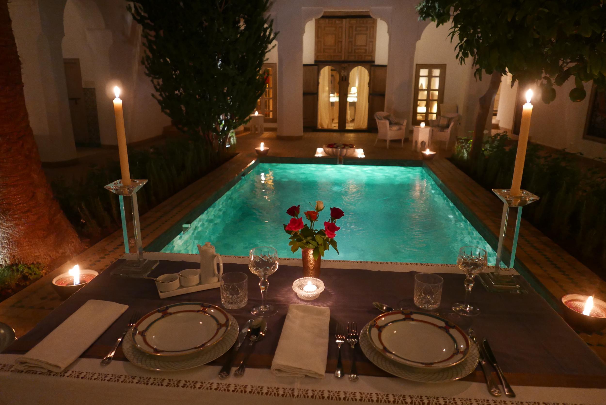 Follow a day in the Medina with a cooling dip at Riad El Mezaour