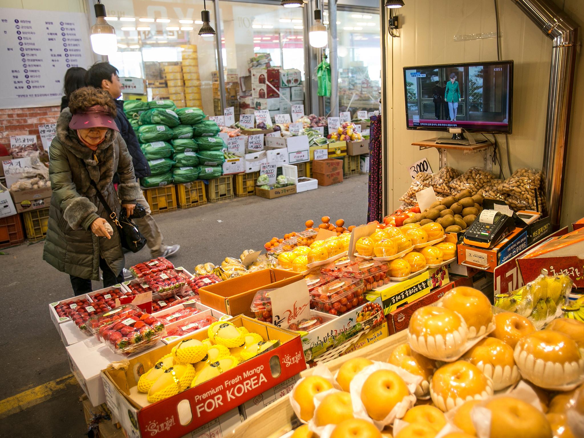 In the past many South Korean girls were expected to stay home and help their parents