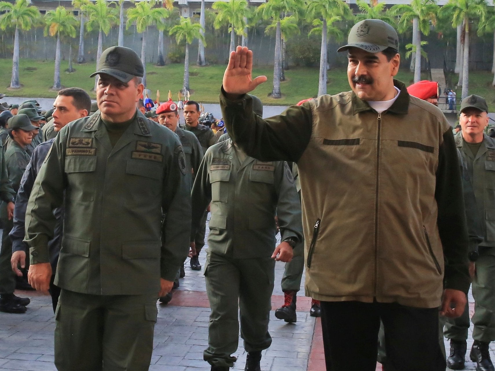 Related video: Maduro puts on show of force with military