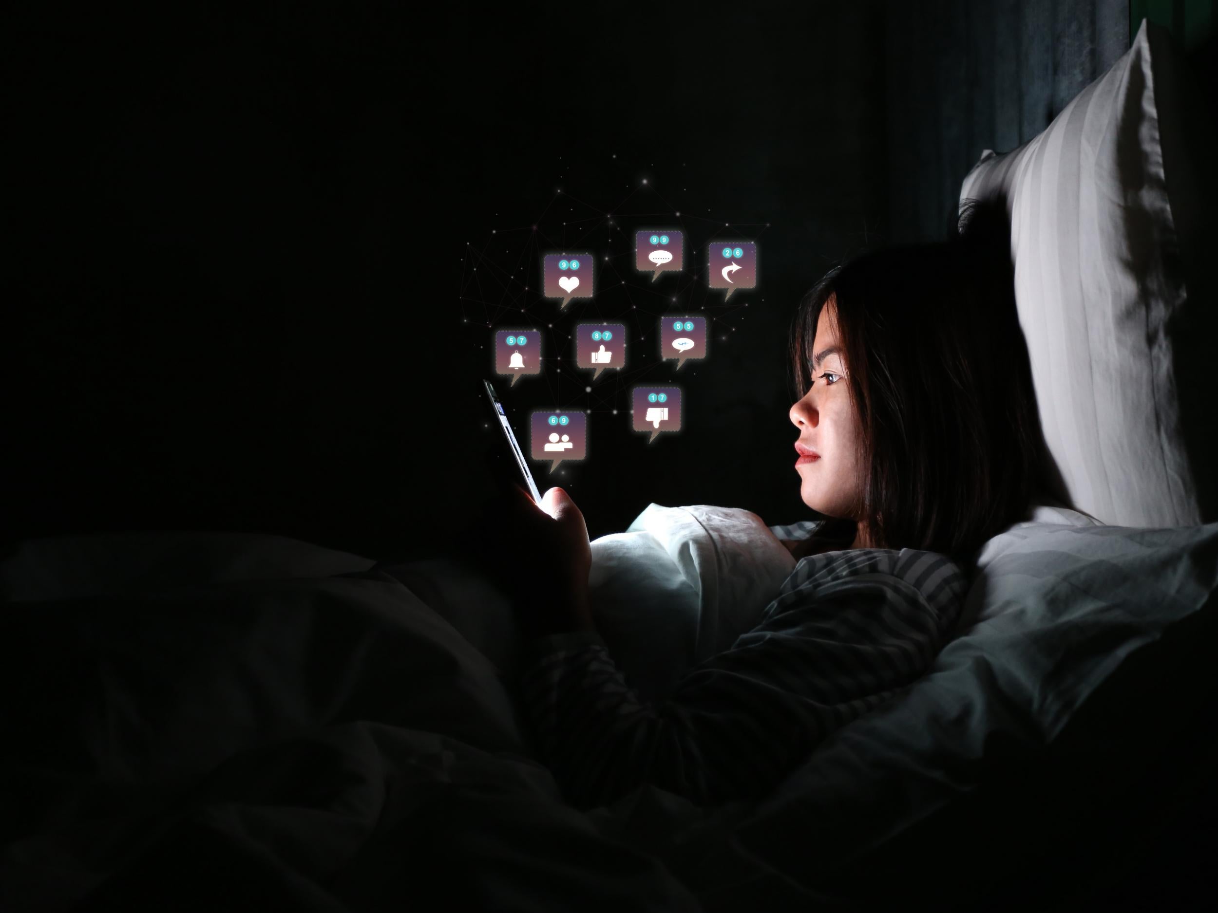 Researchers have said that even if screen time is not directly harmful it can disrupt sleep, socialising and exercise