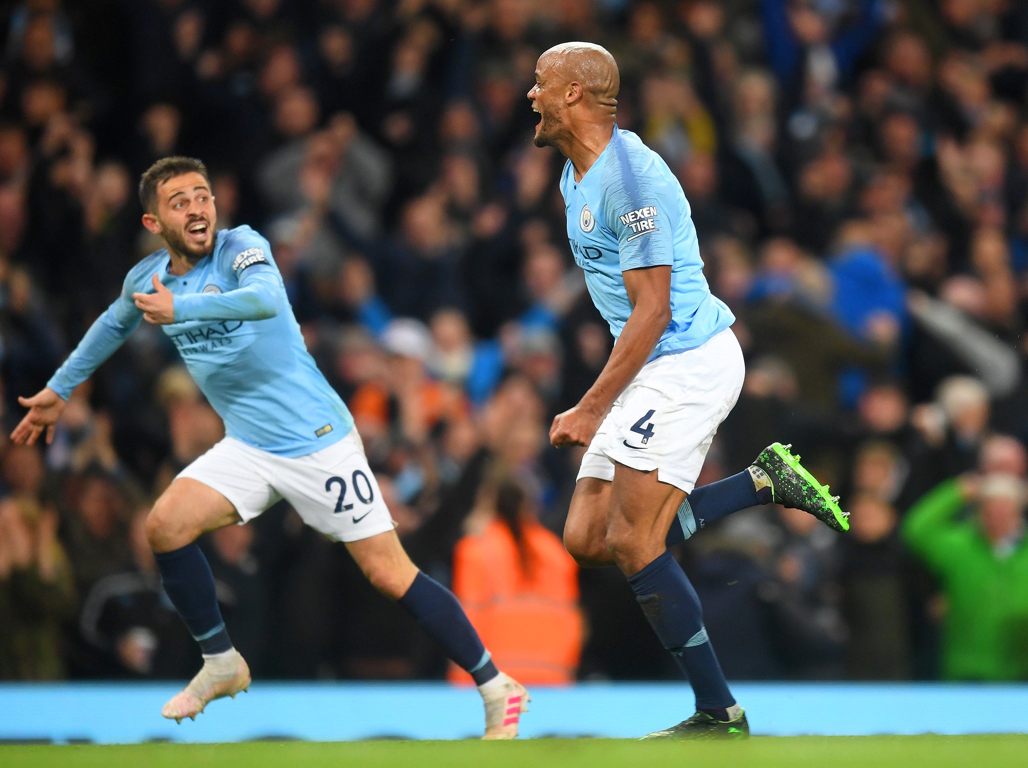 Kompany's goal made the crucial difference