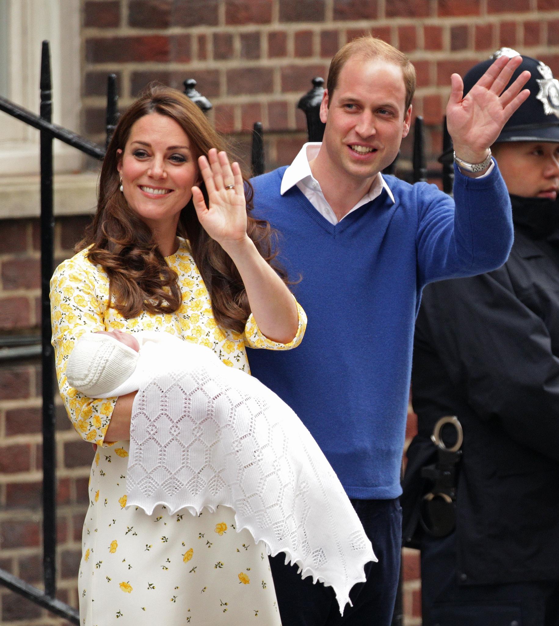 Born 2 May 2015 to Prince William, Duke of Cambridge and Catherine, Duchess of Cambridge