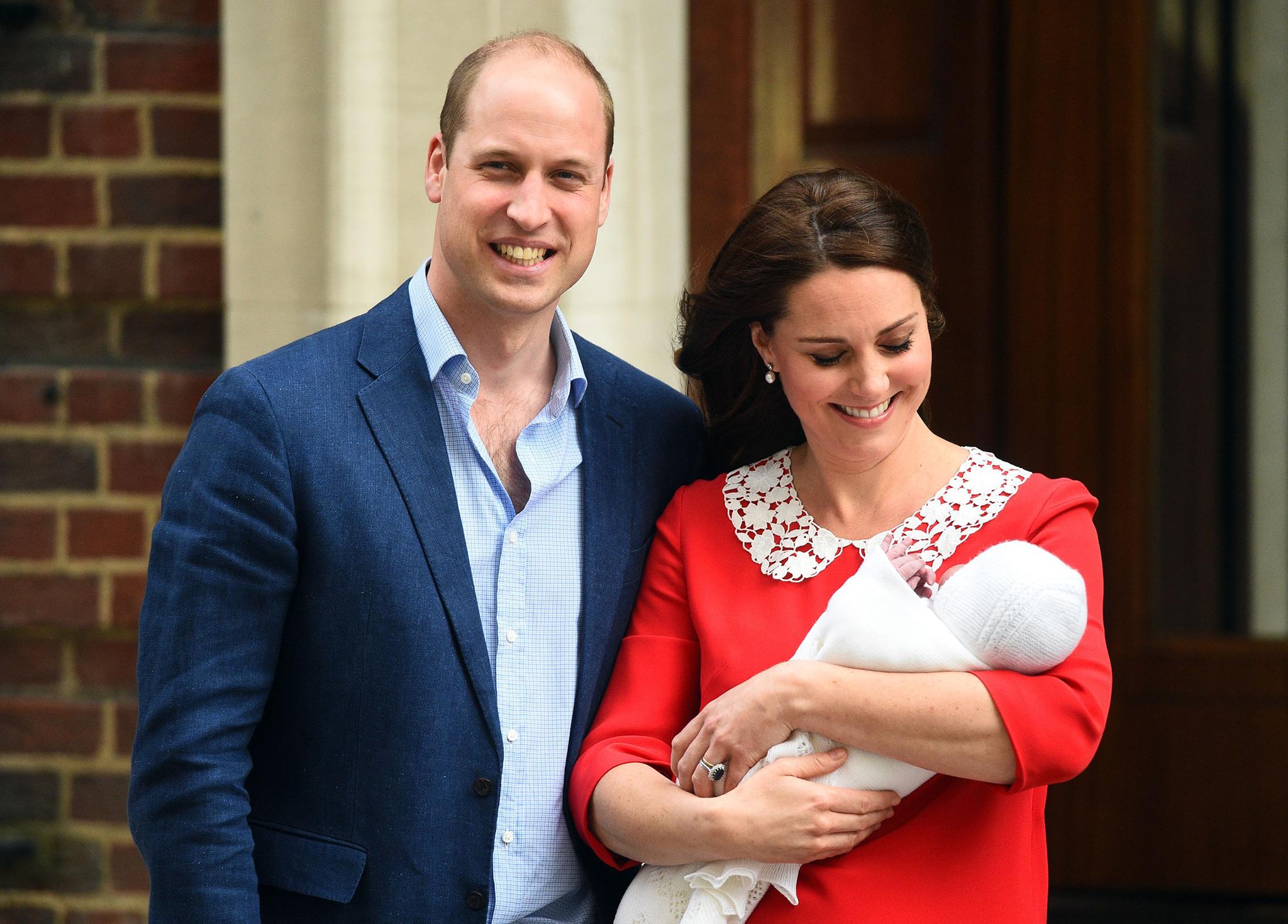 Born 23 April 2018 to Prince William, Duke of Cambridge and Catherine, Duchess of Cambridge