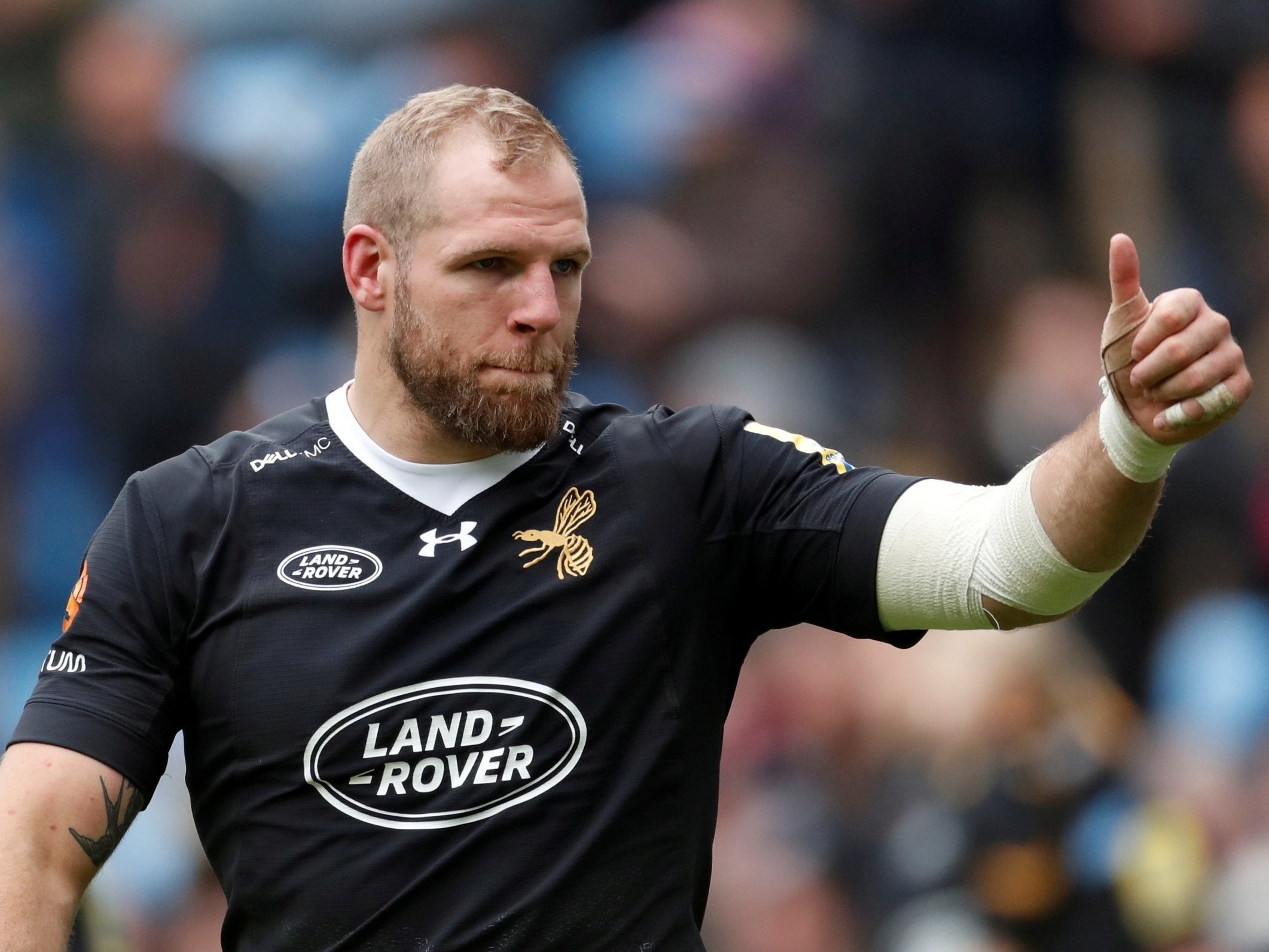 Haskell made more than 200 appearances for Wasps before joining Northampton Saints