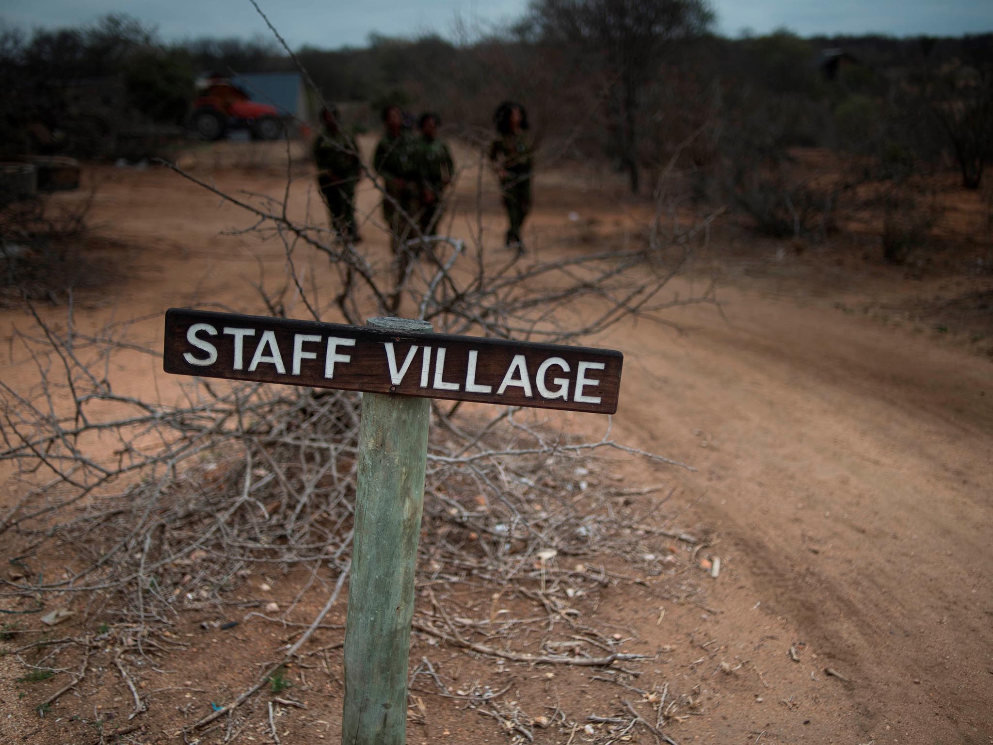 The Black Mambas stay in the reserve for 21 days at a time