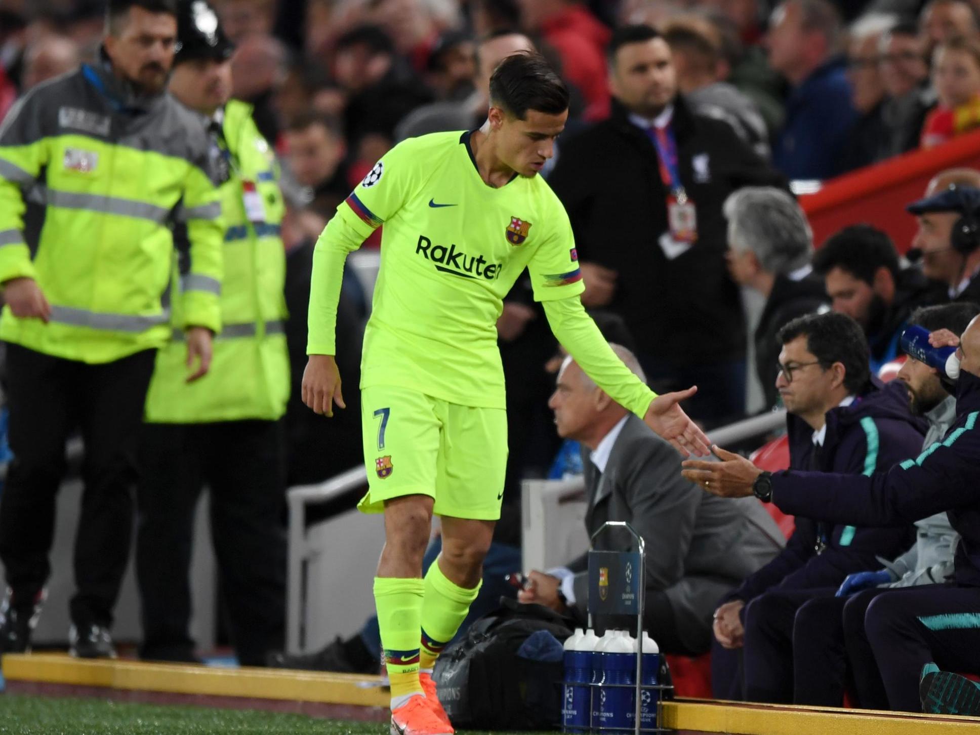 Philippe Coutinho has struggled in Spain