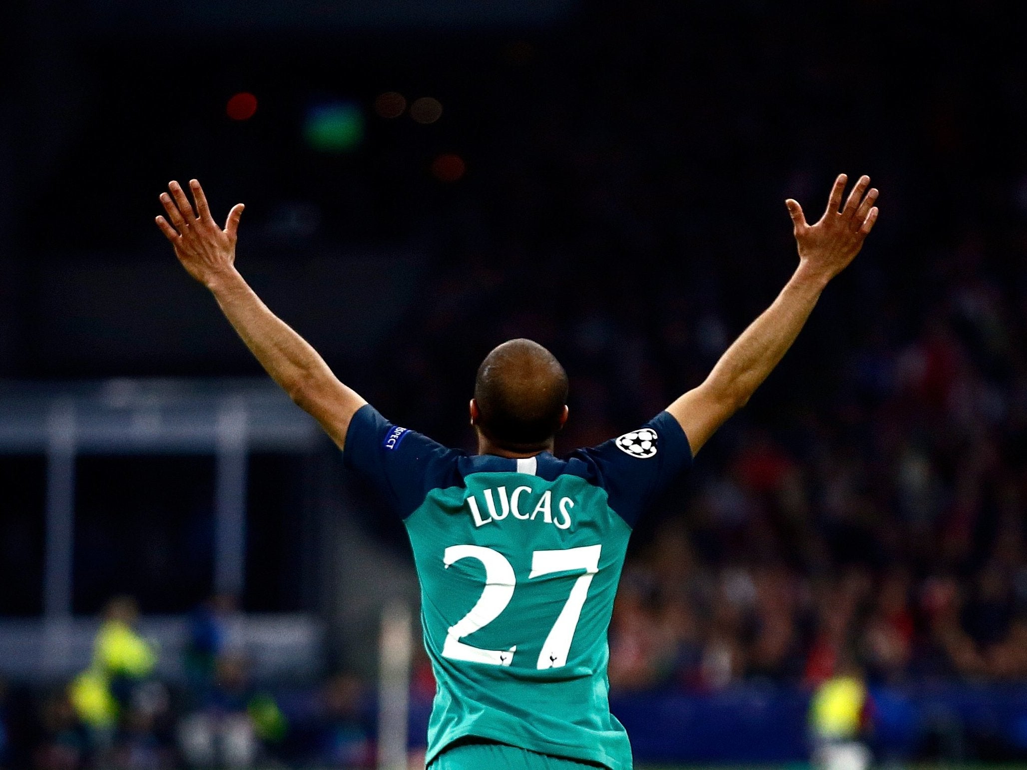 Lucas Moura helped pull off a historic comeback against Ajax