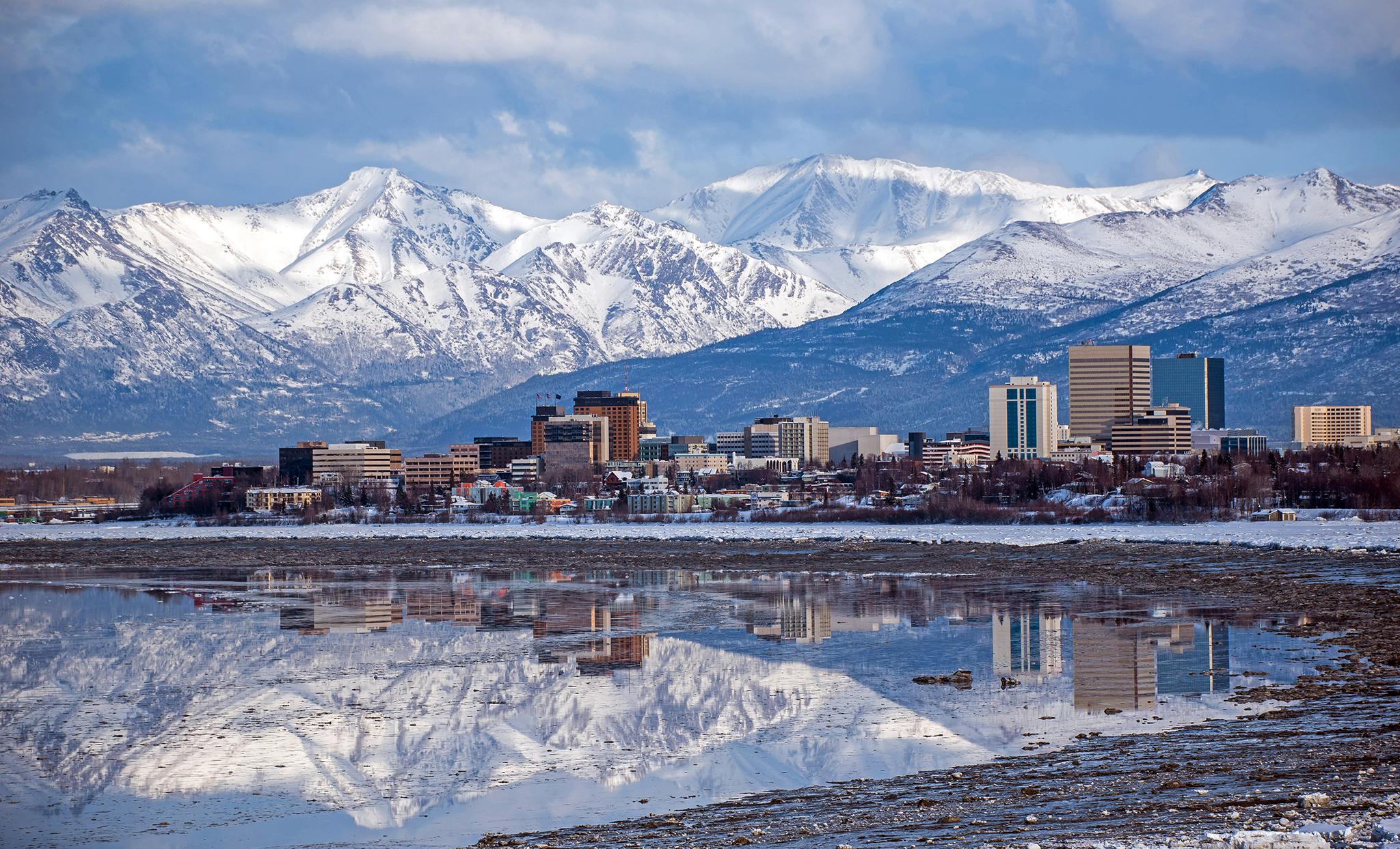 Anchorage is the most populous city in Alaska with about 290,000 residents