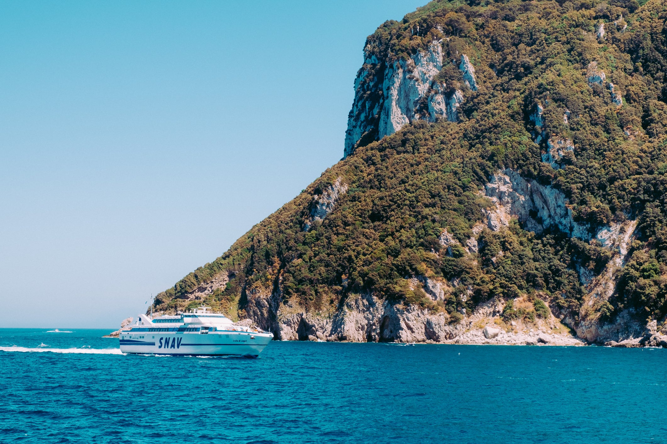 A SNAV ferry is currently stranded off the coast of Croatia