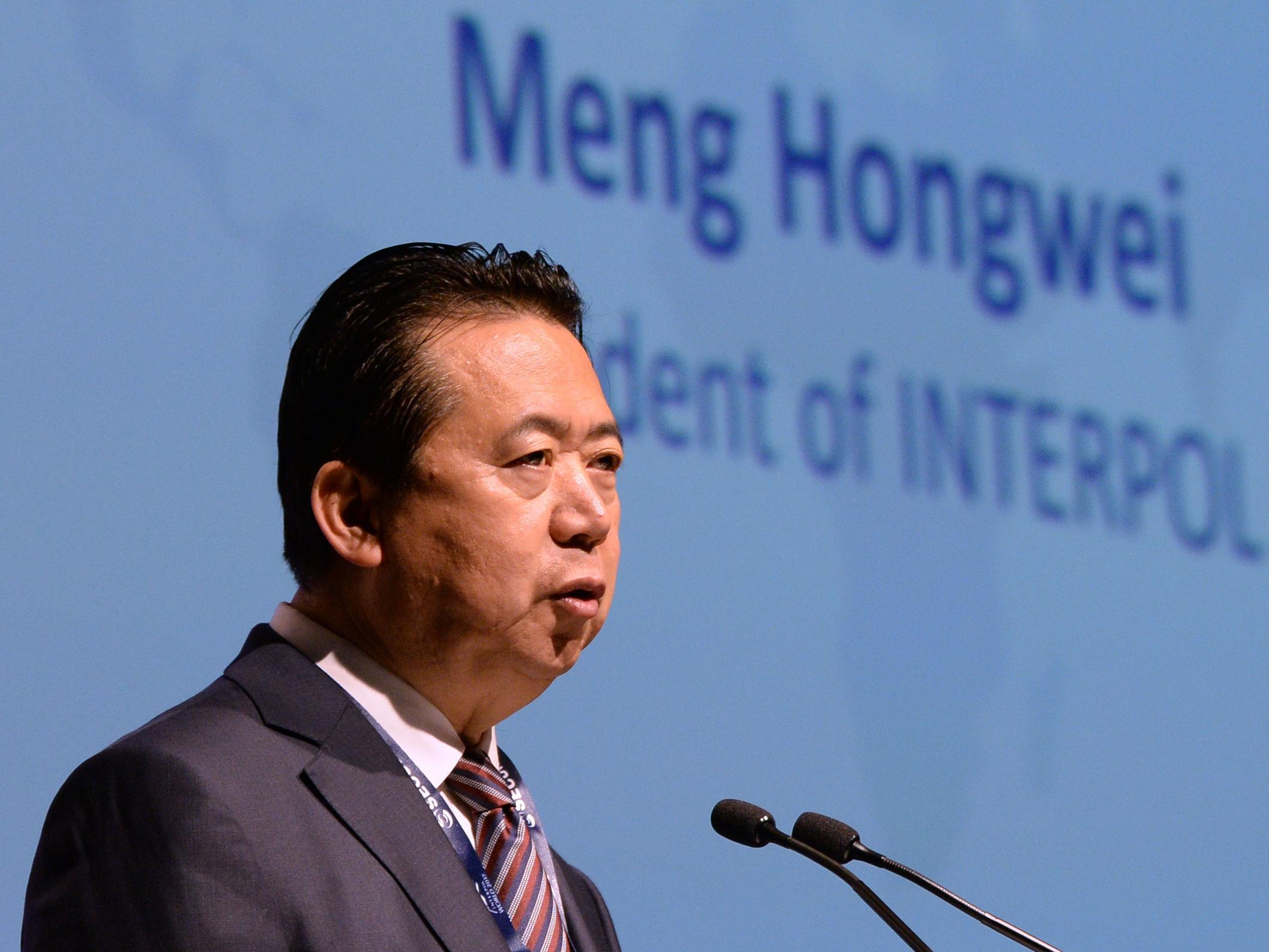 Meng Hongwei went missing last September