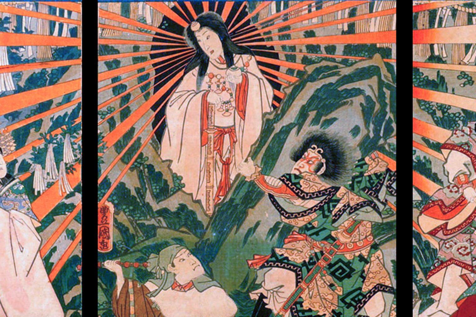 Japanese sun goddess Amaterasu is a legend in Japan mythology yet women continue to be cast aside in Japan’s modern imperial family