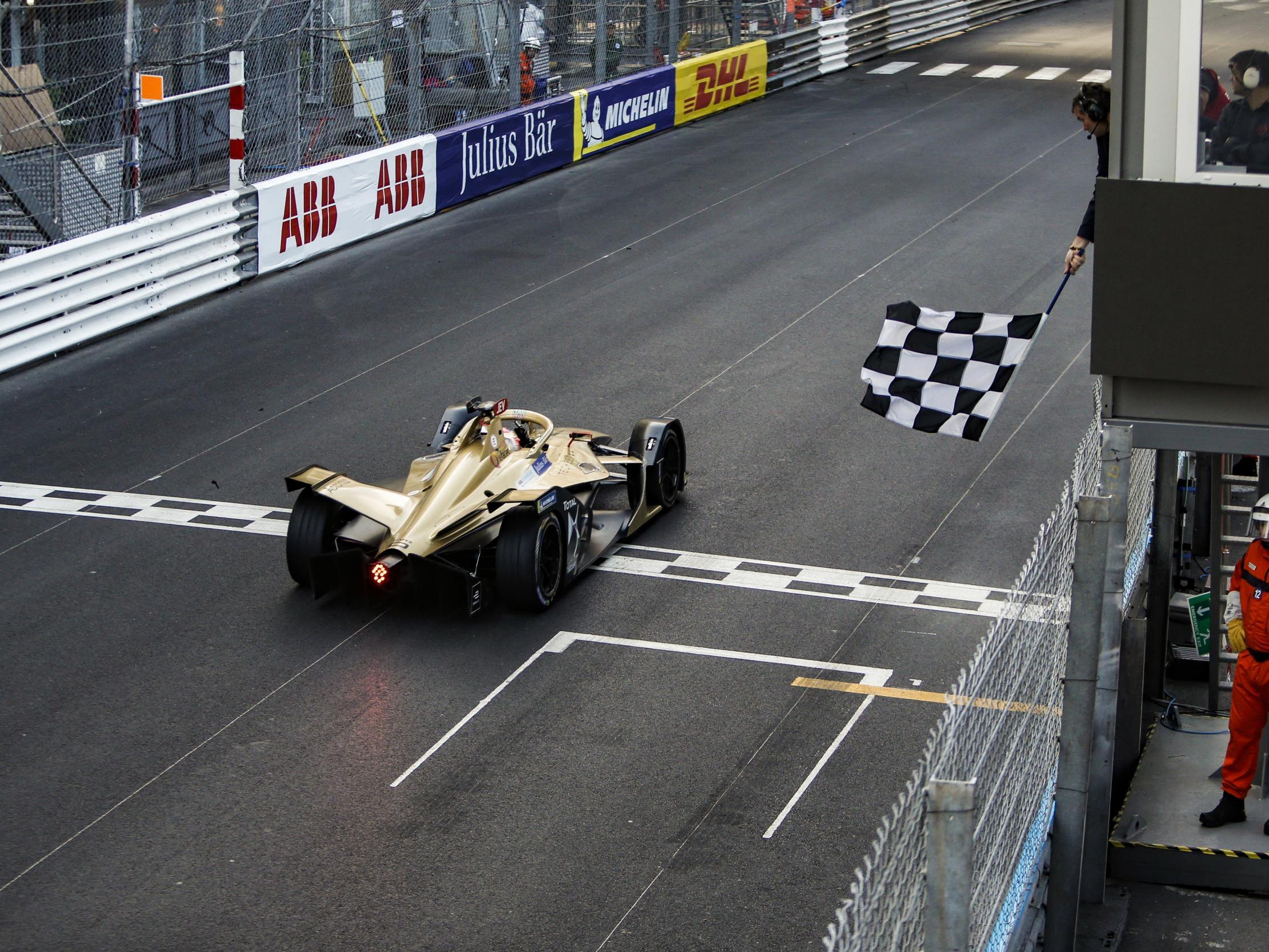 Jean-Eric Vergne won the race