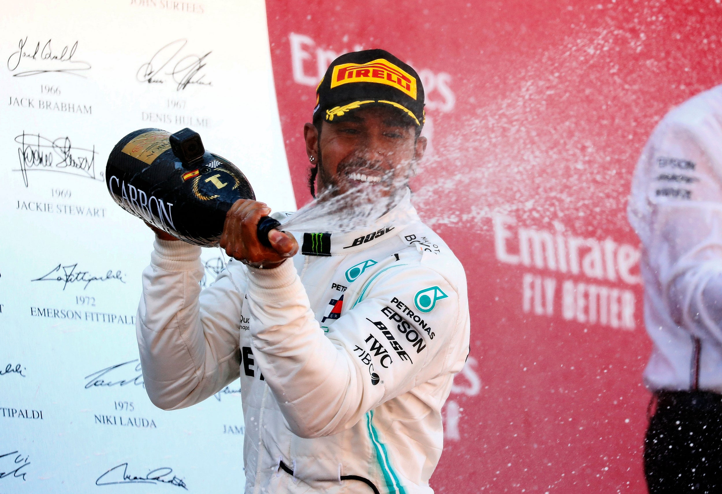 Hamilton returns to the top of the drivers' championship