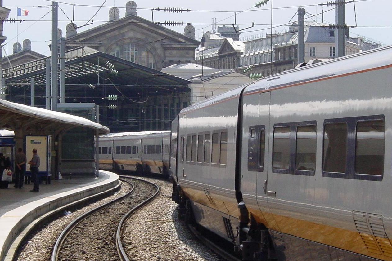 Safety first: Eurostar trains to and from Paris were delayed by the discovery of a wartime relic