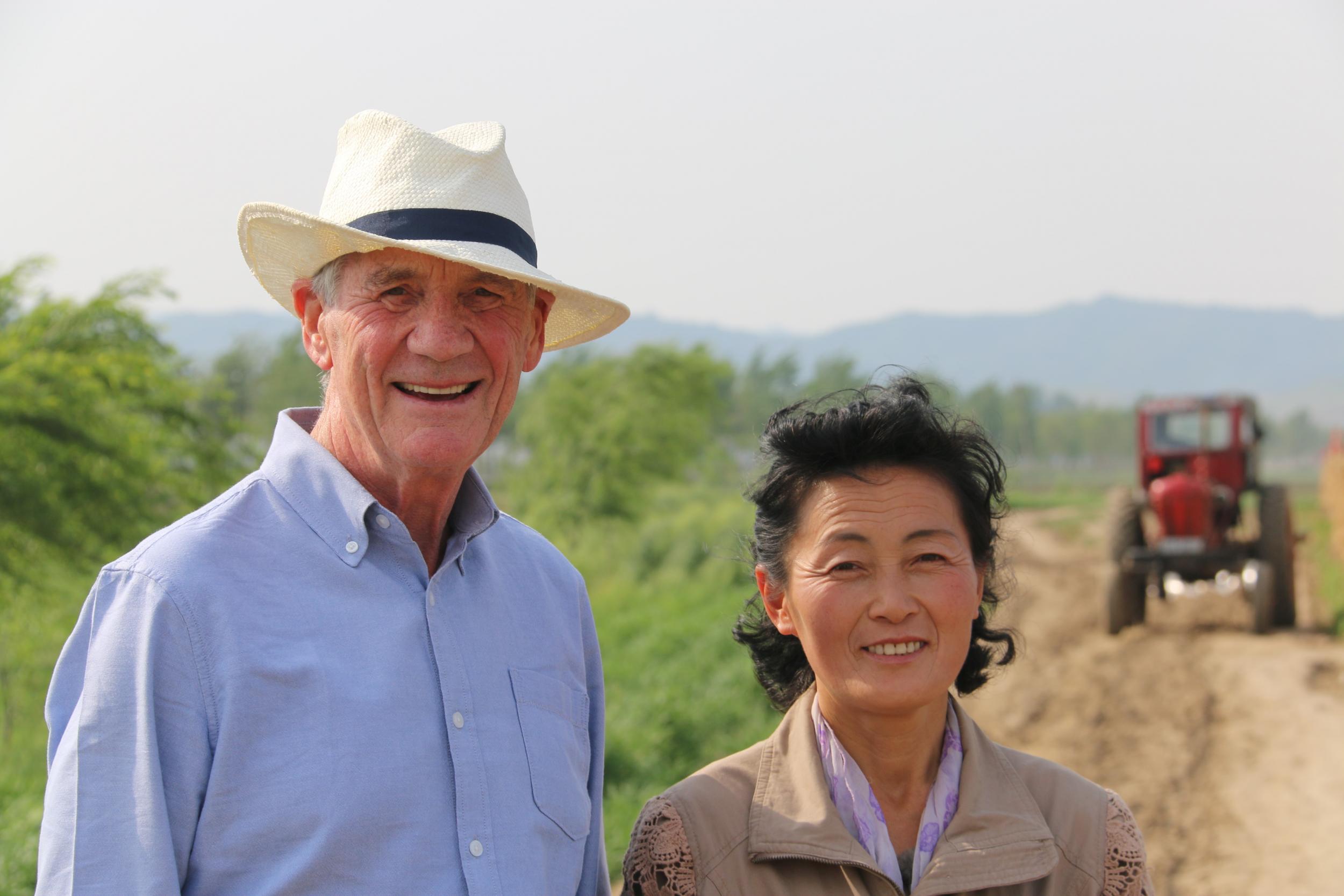 Michael Palin in North Korea