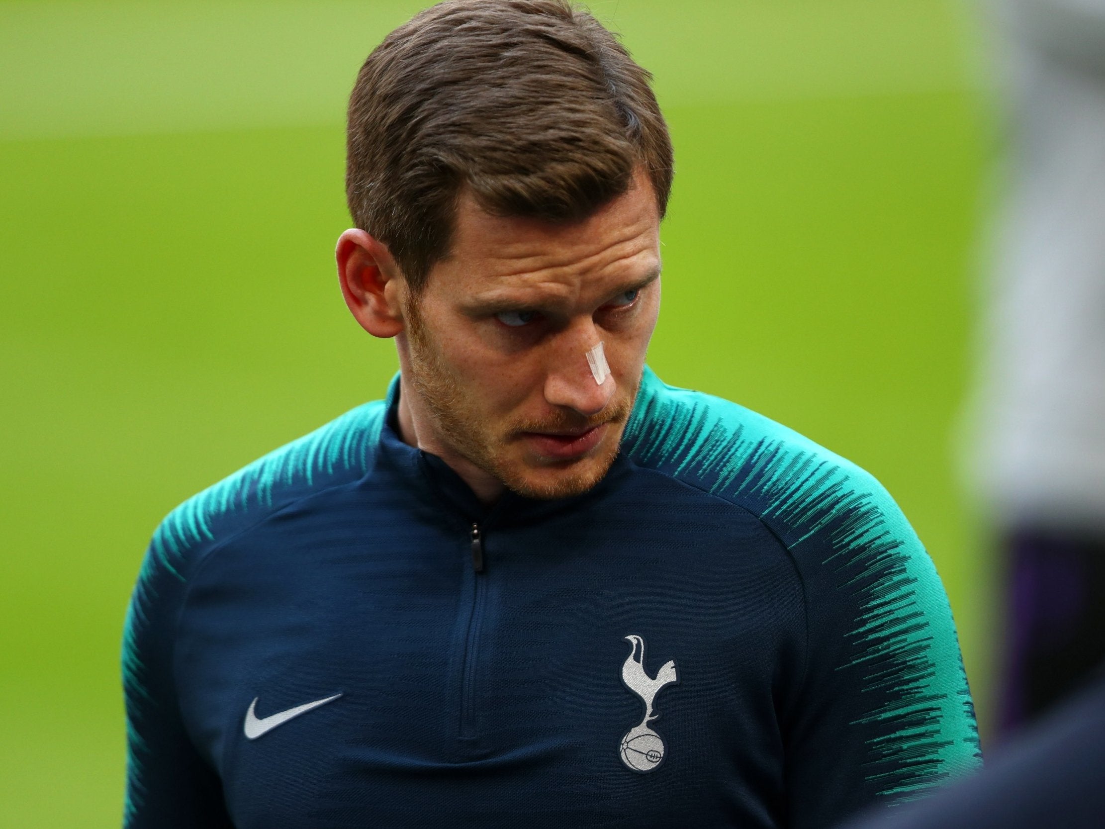 Vertonghen is winning his race to be fit in time for the Champions League final