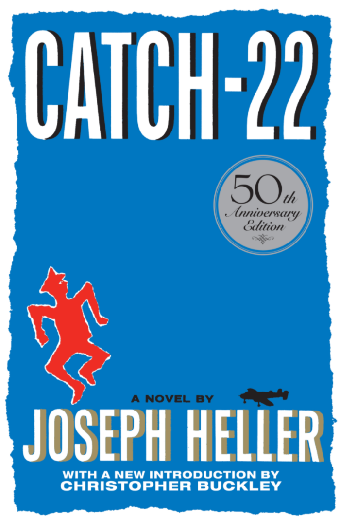 The cover of the 50th anniversary edition of ‘Catch-22’ (Simon &amp; Schuster)