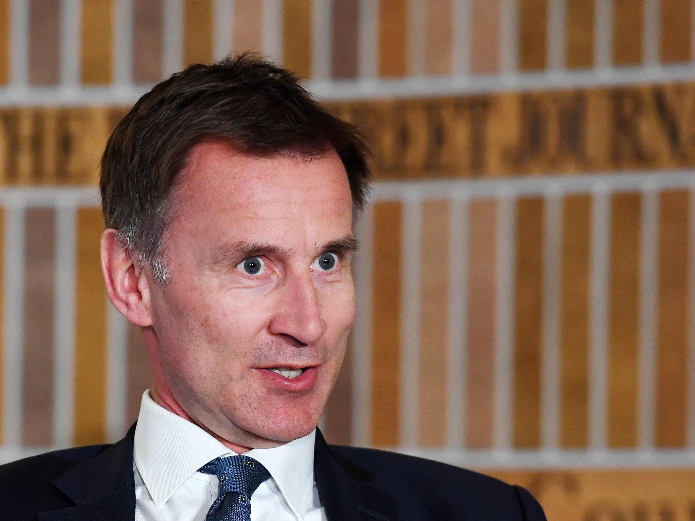 Hunt once likened the EU to a ‘Soviet prison’