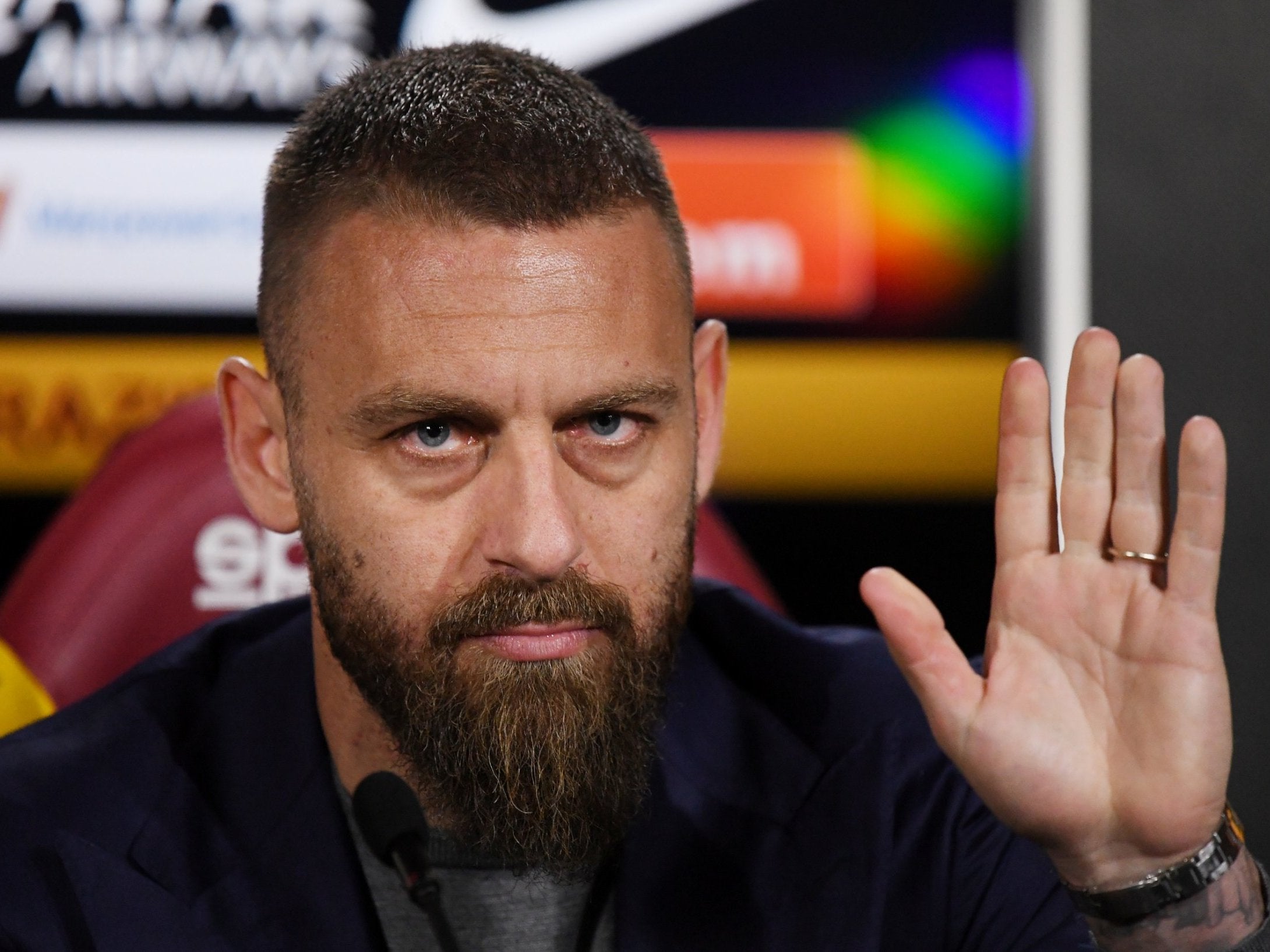 Daniele De Rossi announces his departure