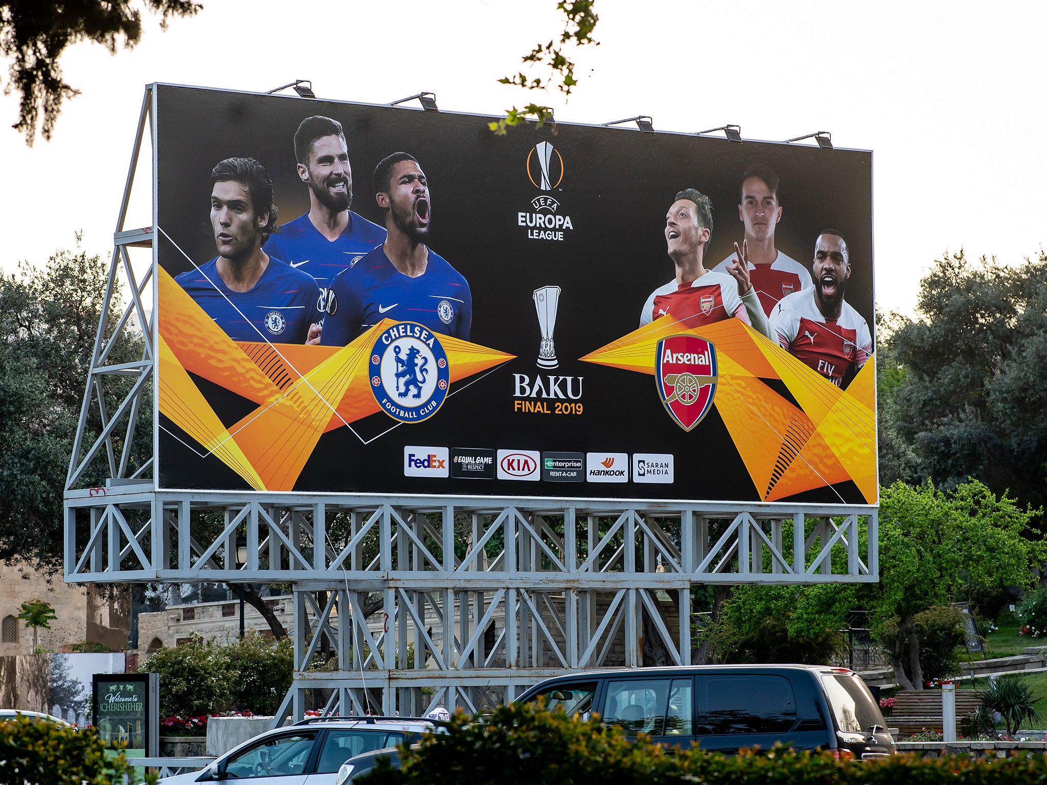 Uefa’s decision to host the Europa league final in Baku prompts questions about the bidding criteria